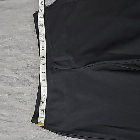 Eileen Fisher | Slim Ankle Black Stretchy Slacks - Picture 9 of 9